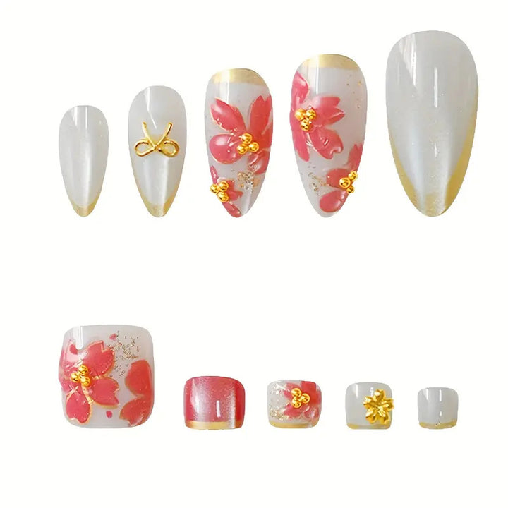 Floral Artistry Nail Set Stornfield