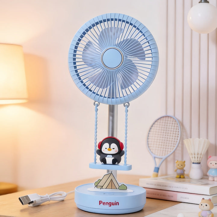 Women's Portable USB Desk Fan with Cute Design Stornfield
