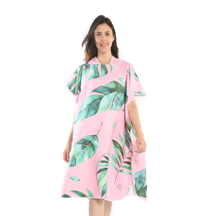 Beach dress with tropical print Stornfield
