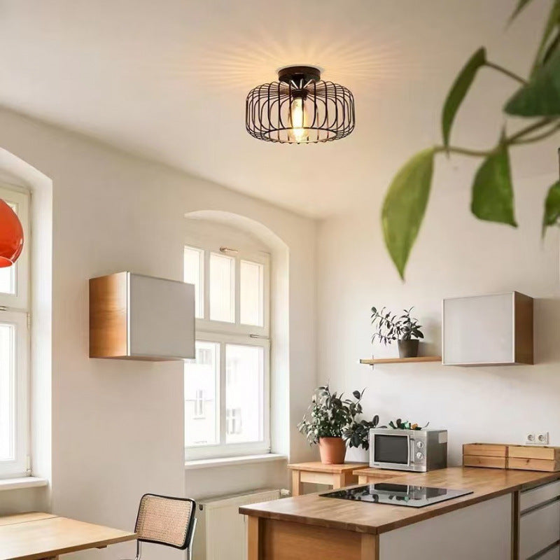 Industrial Style Ceiling Light Fixture