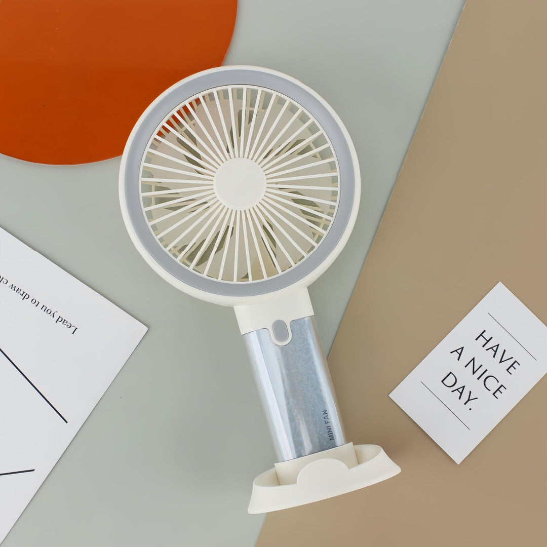 Ladies Portable Mini Fan with Water Mist Sprayer Stornfield