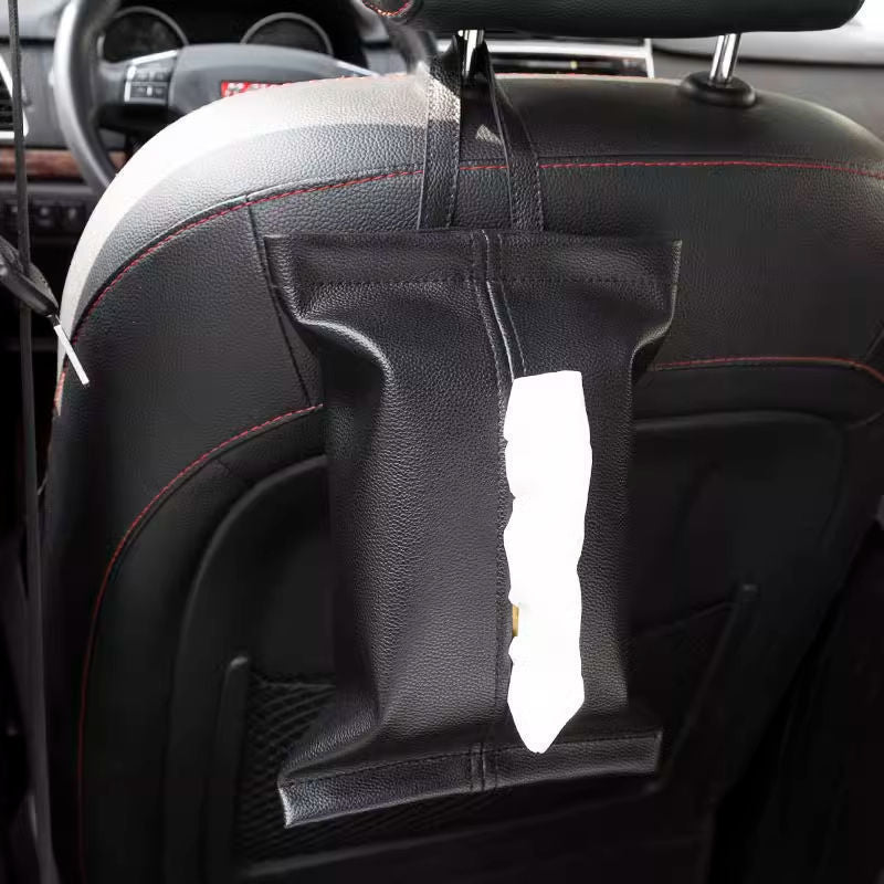 Stylish Leather Tissue Holder Stornfield