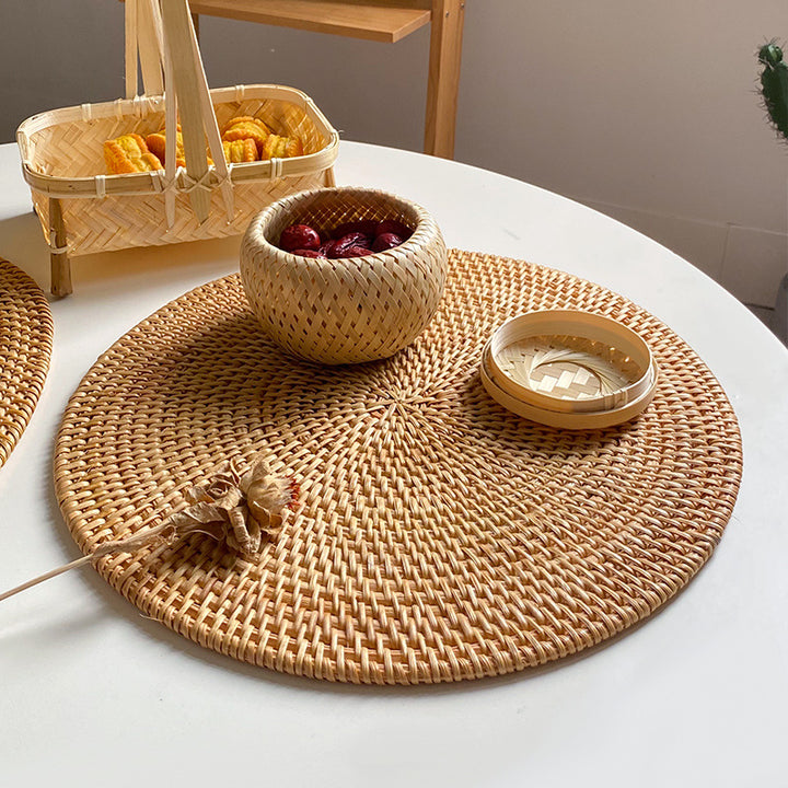 Ladies stylish handmade coaster from natural material Stornfield