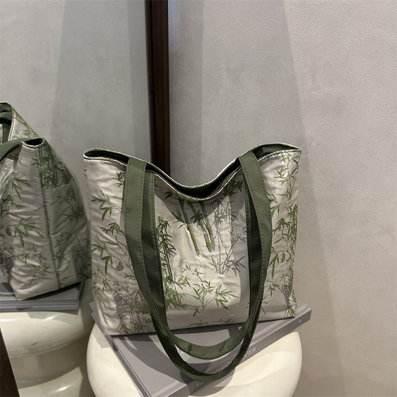 Stylish Bamboo Print Tote Bag Stornfield