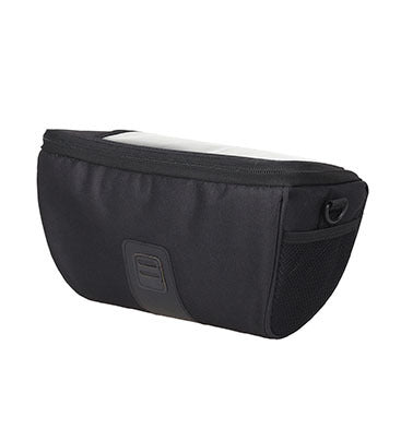 compact bike top tube storage bag with padded phone pocket and water-resistant fabric Stornfield