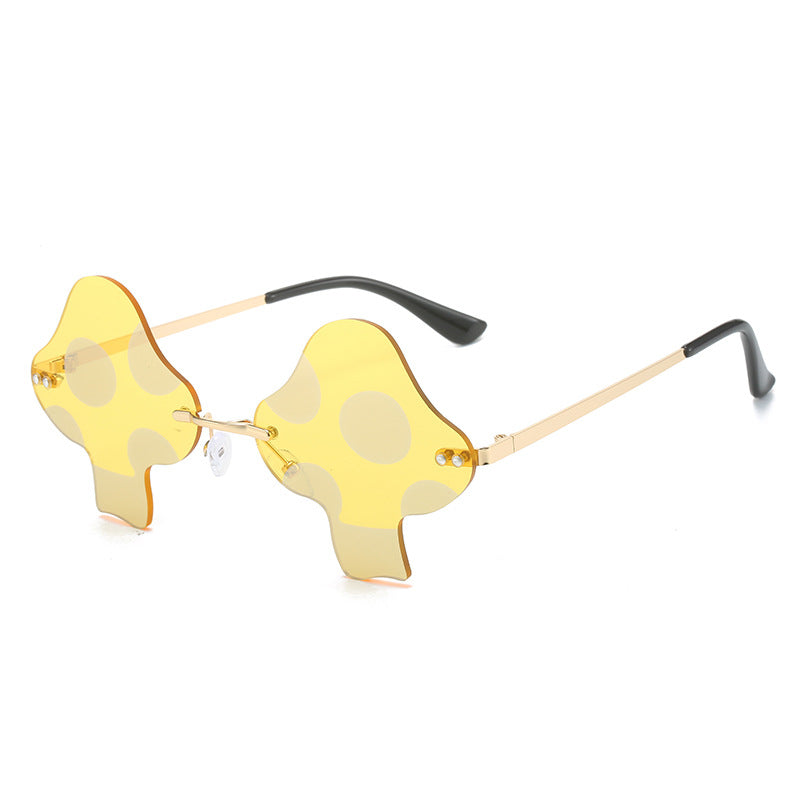 Unique Oversized Polka Dot Frame Sunglasses Stornfield