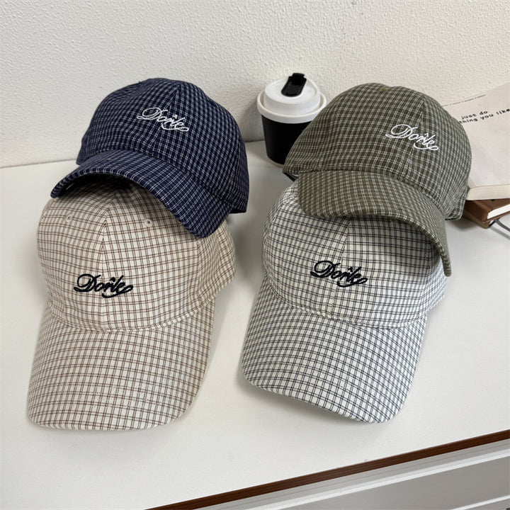 Men's Casual Checkered Baseball Cap Stornfield