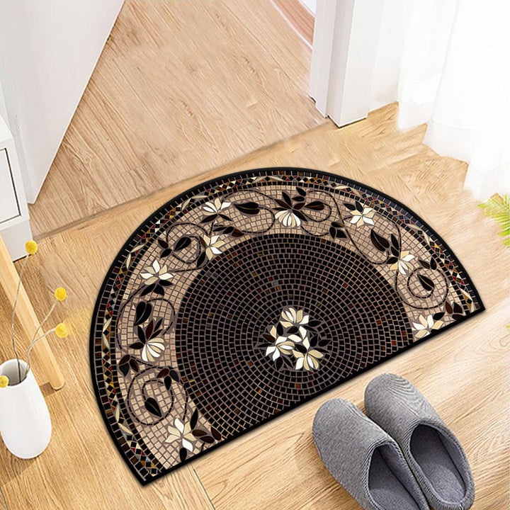 Textured Wooden Plank Doormat Stornfield