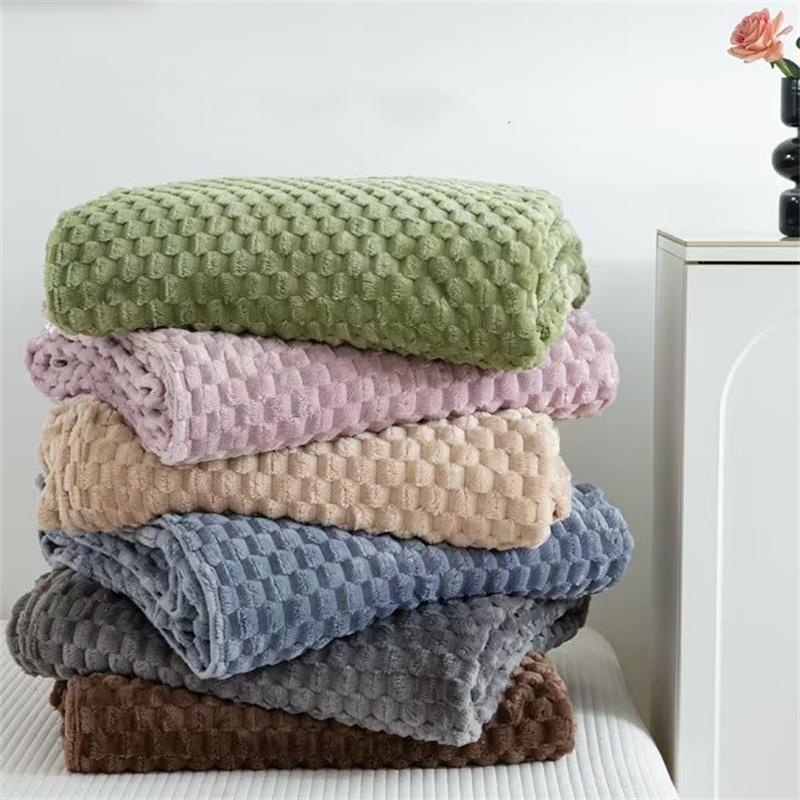 Luxurious Textured Throw Blanket