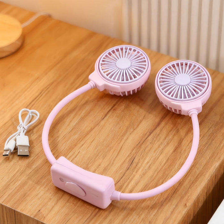 Women Portable Neck Fan with Flexible Design Stornfield