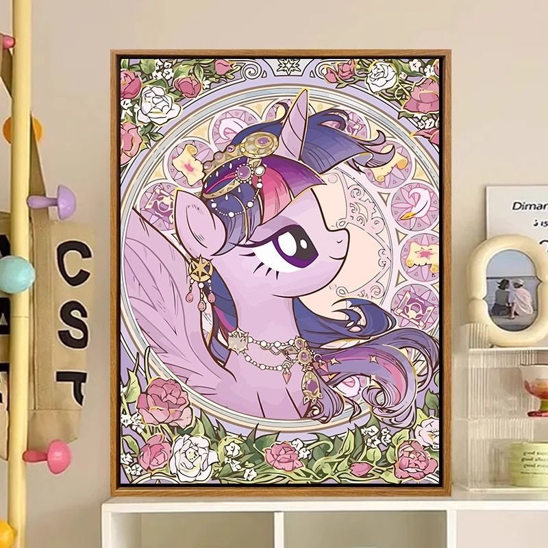 Cartoon-Inspired Fantasy Character Canvas Art Print Stornfield