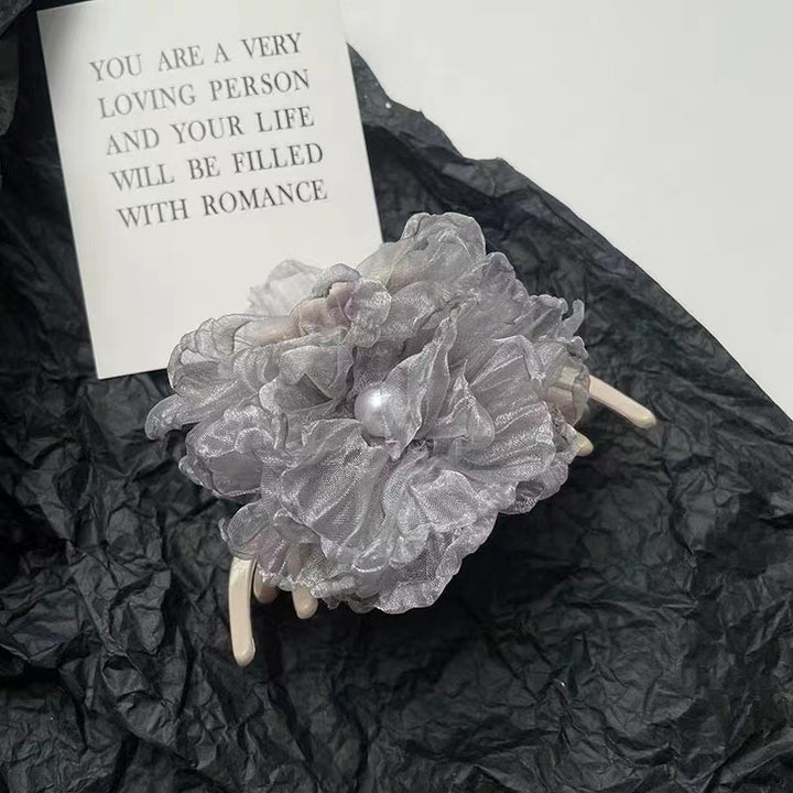 Floral Chiffon Hair Claw Clip Stornfield