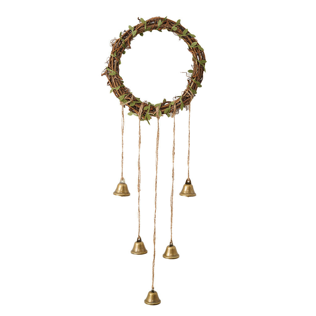 Decorative Wreath with Hanging Bells Stornfield