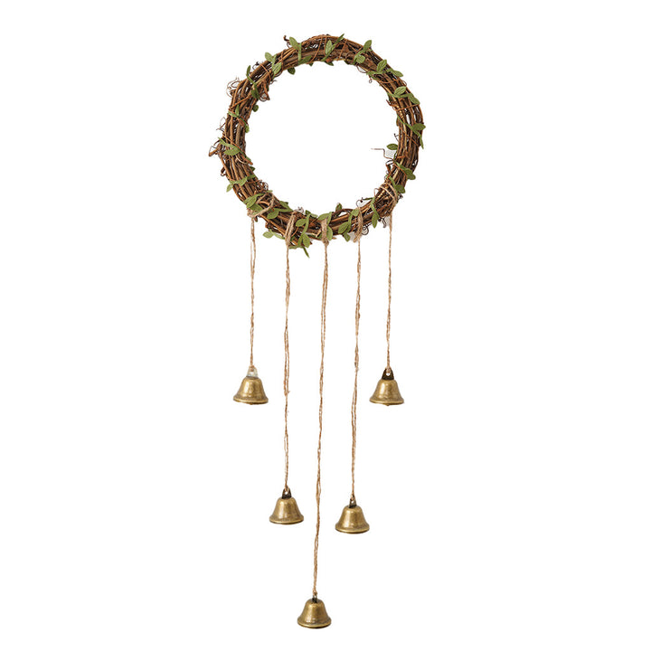 Decorative Wreath with Hanging Bells Stornfield