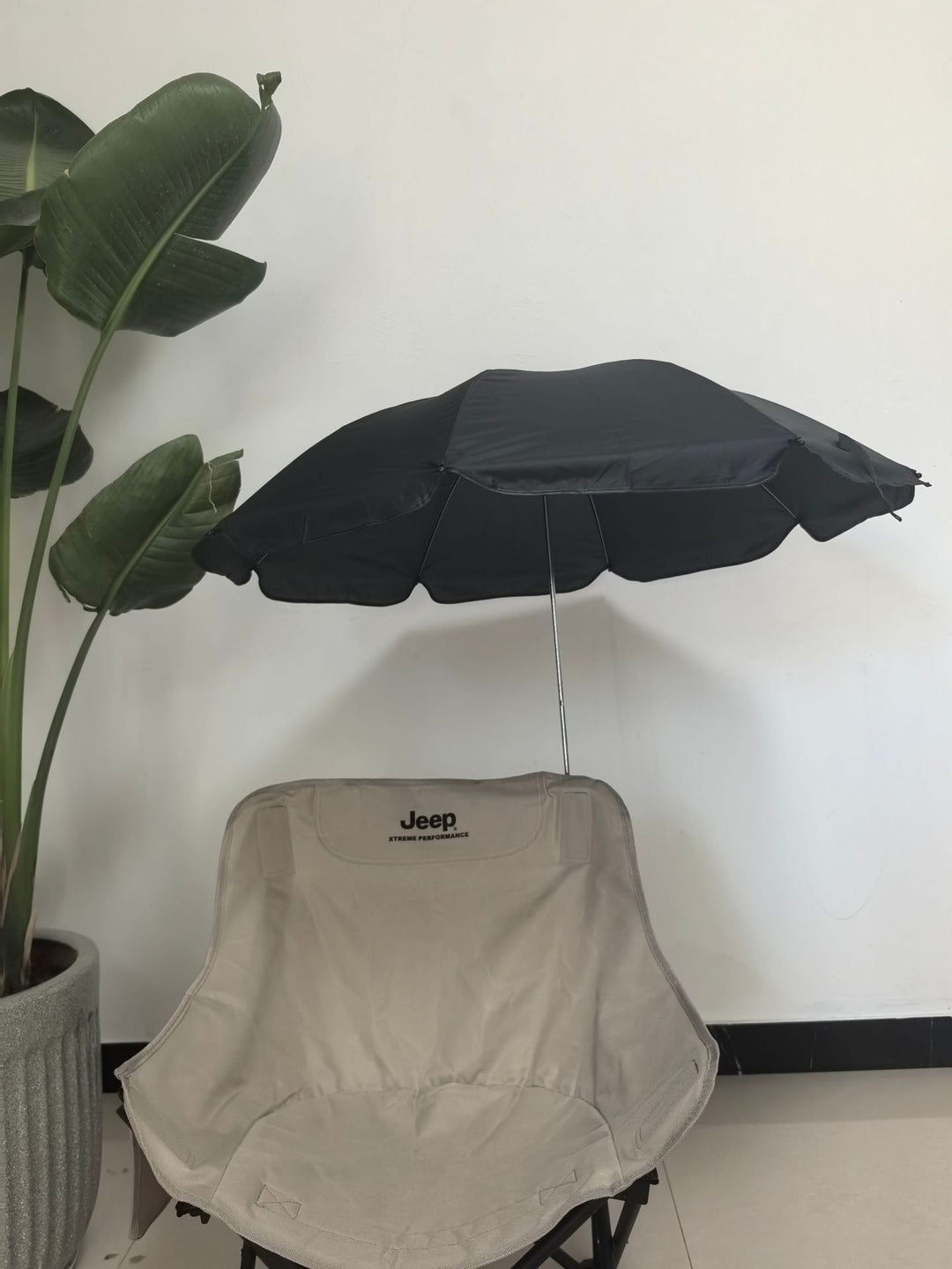 Women's Adjustable Beach Sunshade Umbrella with Ground Anchor Stornfield