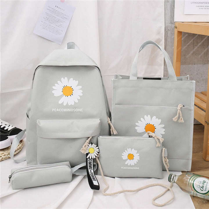 Floral Print Backpack Set Stornfield