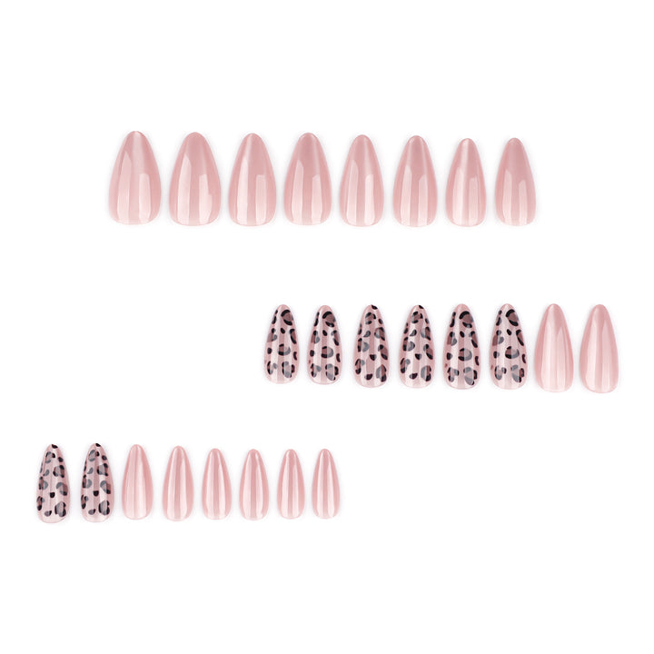 Elegant Stiletto Nail Extensions with Leopard Print Stornfield