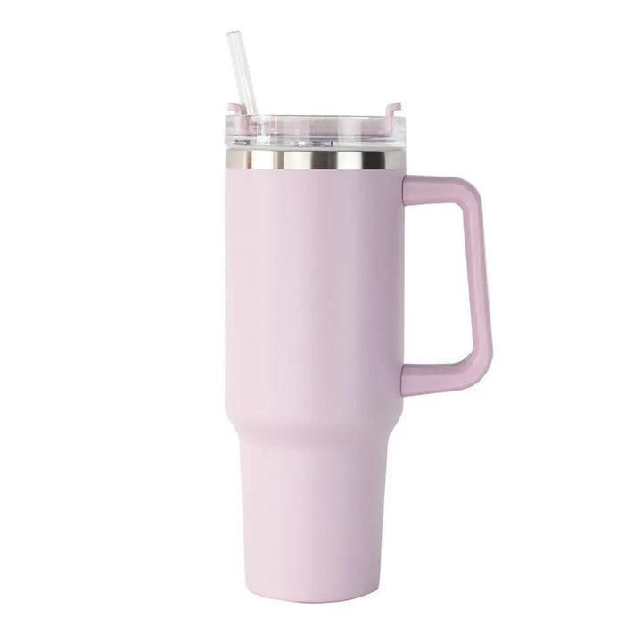 Women's Insulated Drinking Cup with Handle and Straw Stornfield