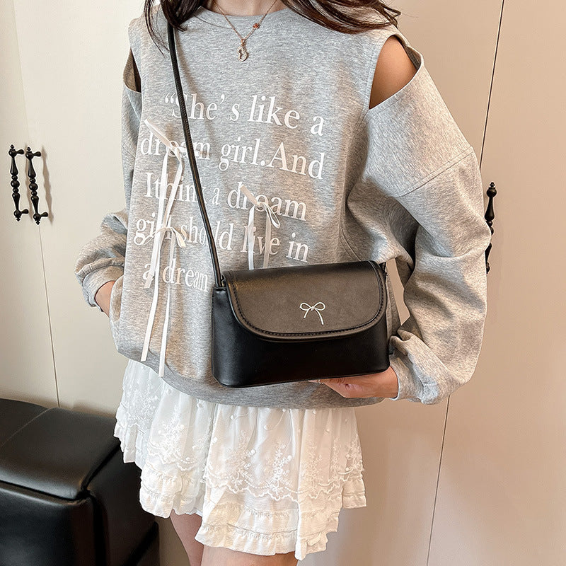 Minimalist Bow Detail Crossbody Handbag Stornfield