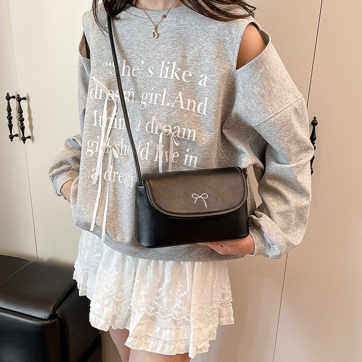 Minimalist Bow Detail Crossbody Handbag Stornfield