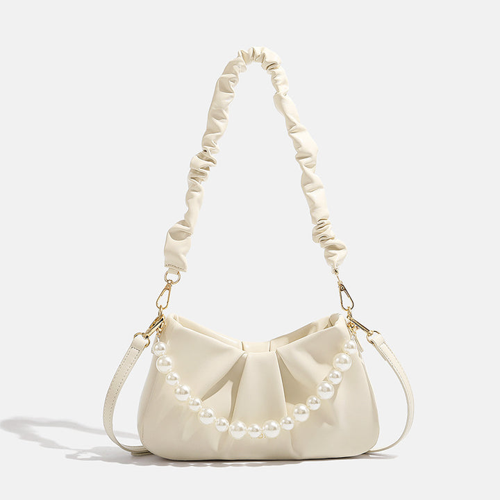 Elegant Pearl-Accent Sling Bag Stornfield
