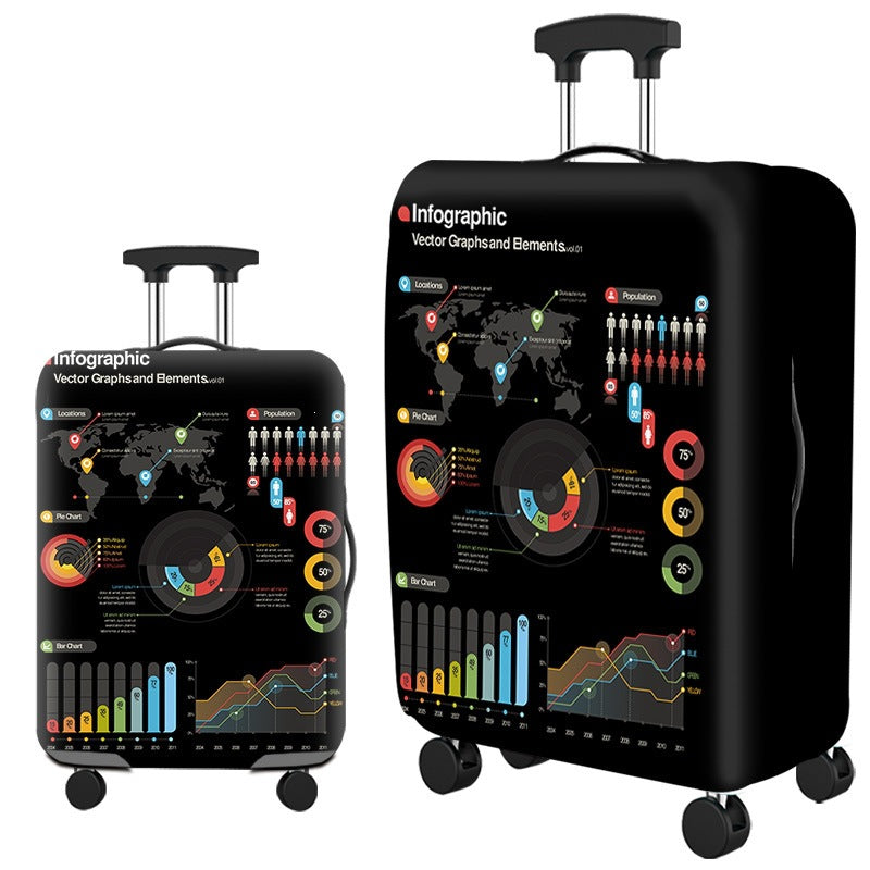 Whimsical Hedgehog Design Hard Shell Luggage Stornfield