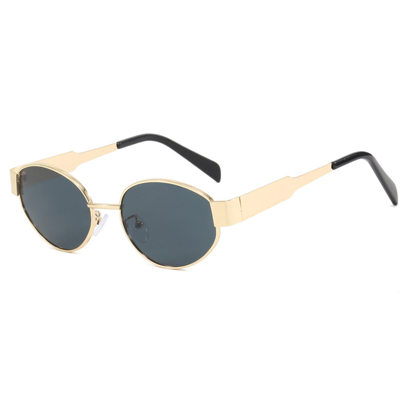Ladies fashionable sunglasses with innovative geometry design Stornfield
