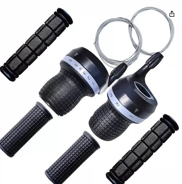 Ergonomic Textured Bicycle Handle Grips Stornfield