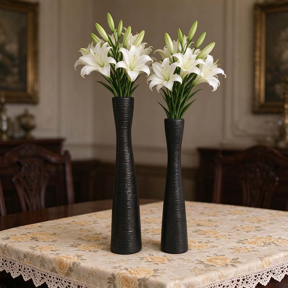 Modern Textured Ceramic Flower Vase Stornfeild