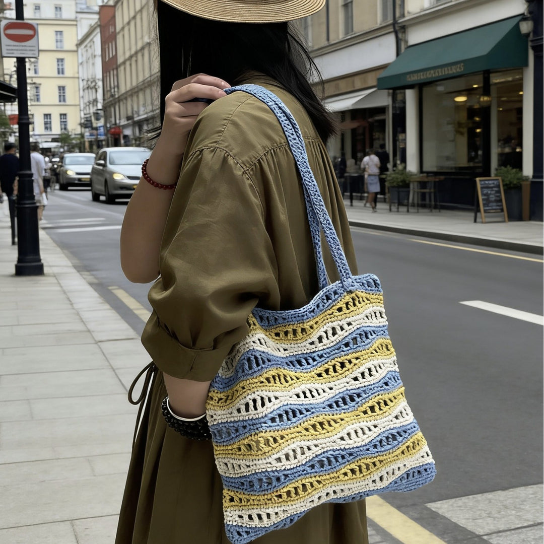 Handcrafted cotton bag Stornfield