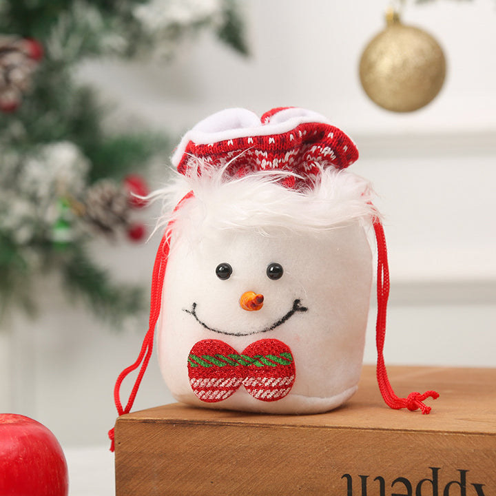 Cute Christmas gnome with gift sack Stornfield