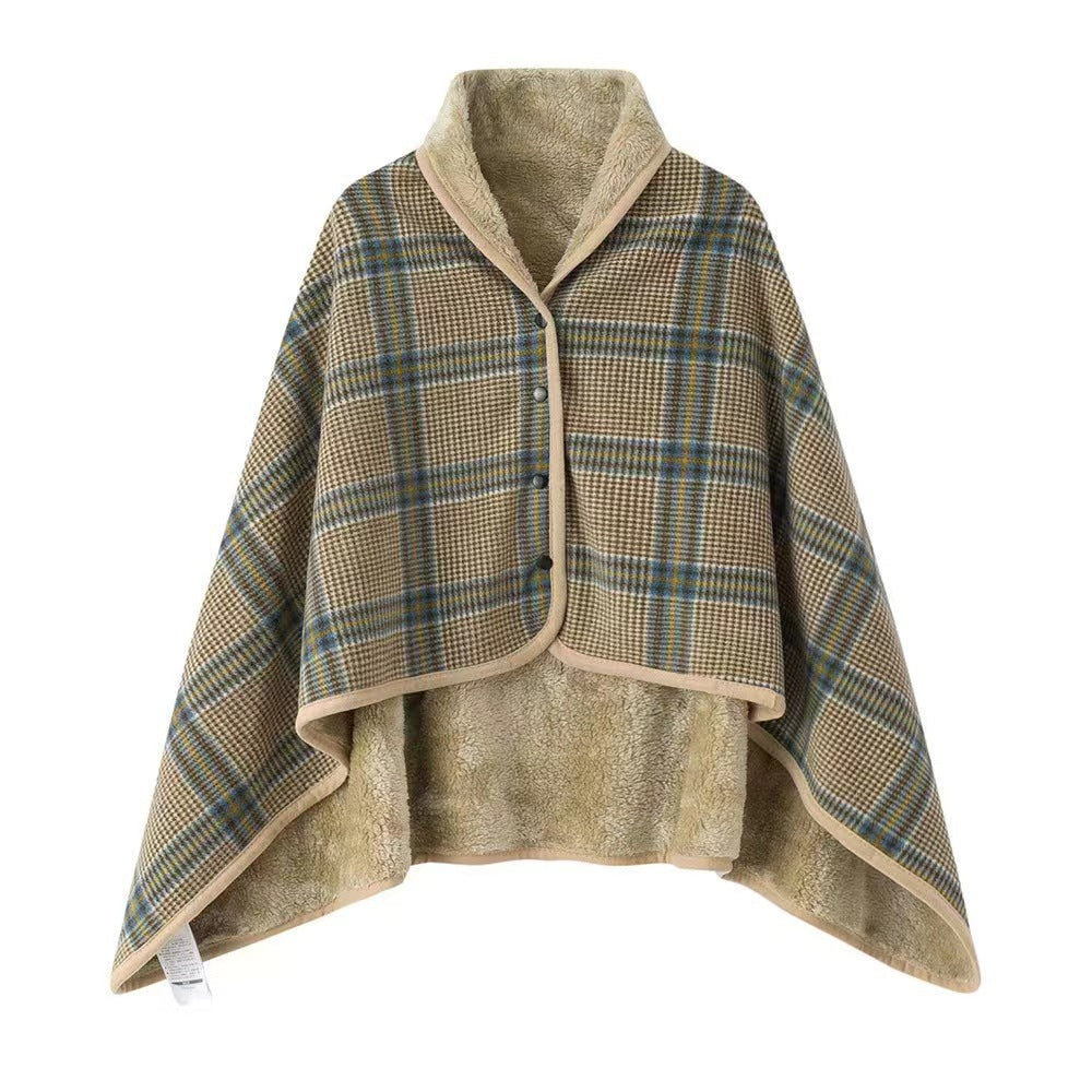 Women Cozy Warm Keeping Poncho Blanket Stornfield