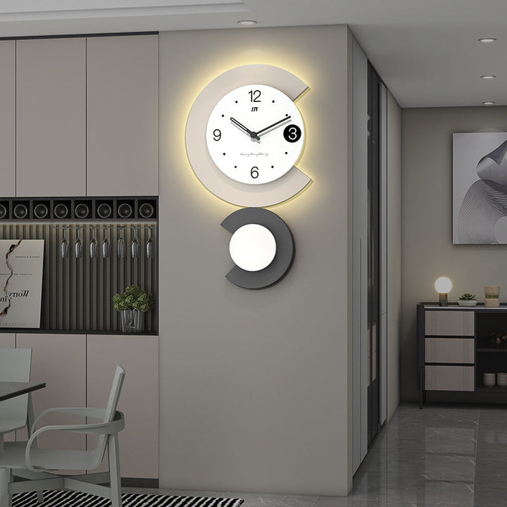 Stornfield | Modern LED Wall Clock Silent for Living Room