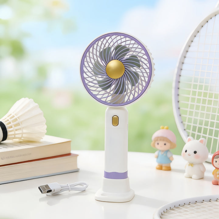 Ladies Portable Handheld Fan with Variable Speed Mode Stornfield