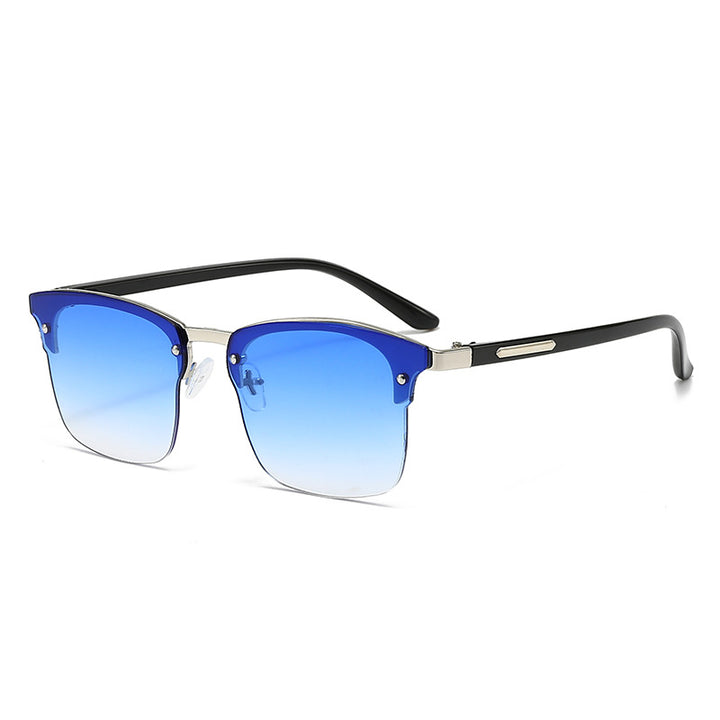 Ladies elegant square sunglasses with metallic accents Stornfield