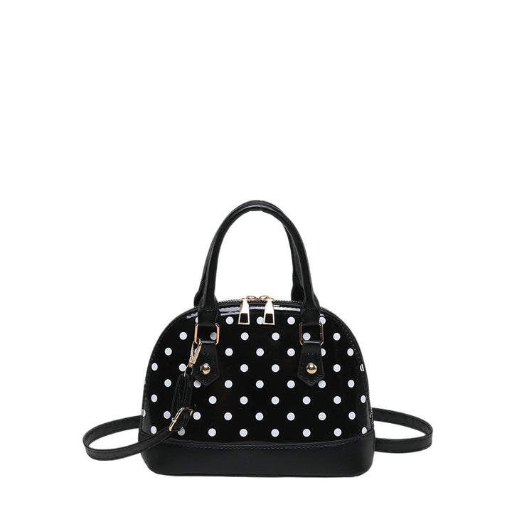 Polka Dot Handheld Satchel