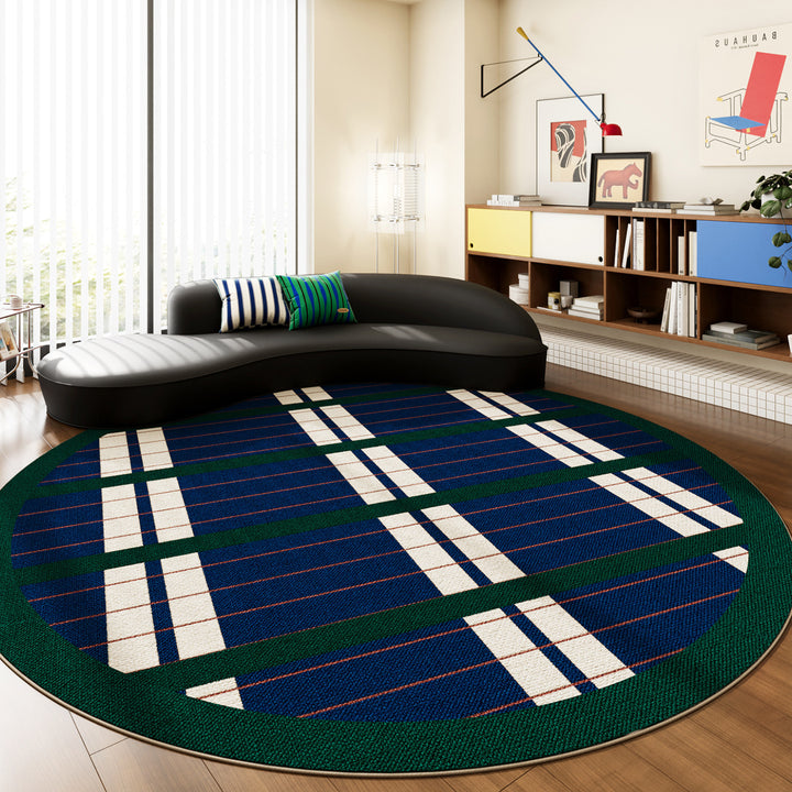 Circular Woven Area Rug