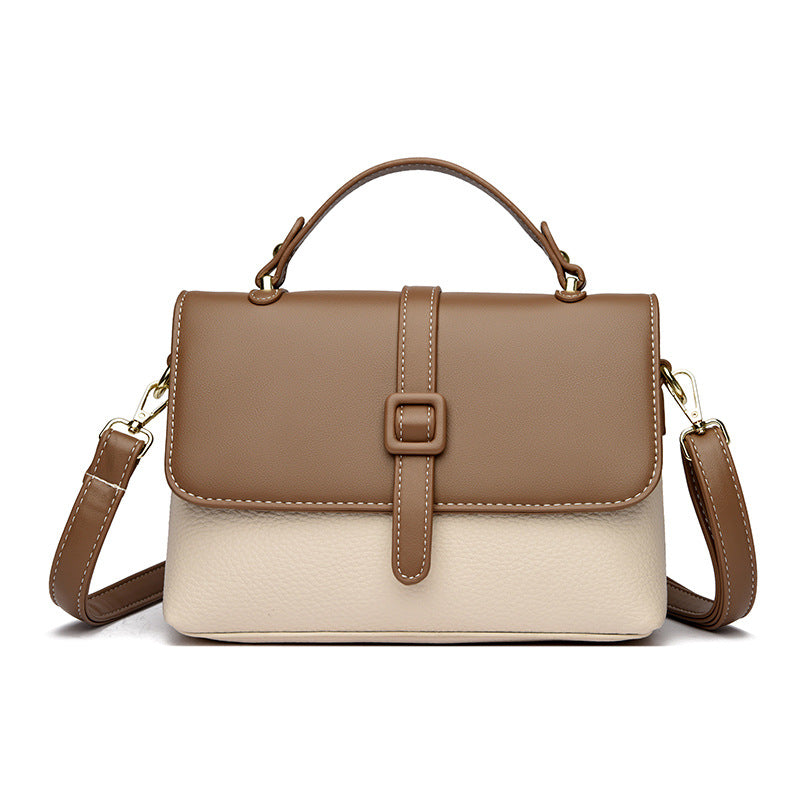 Elegant Dual-Tone Handbag Stornfield