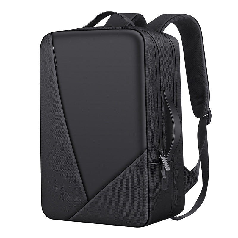 Laptop backpack with USB charging port and spacious compartment layout Stornfield