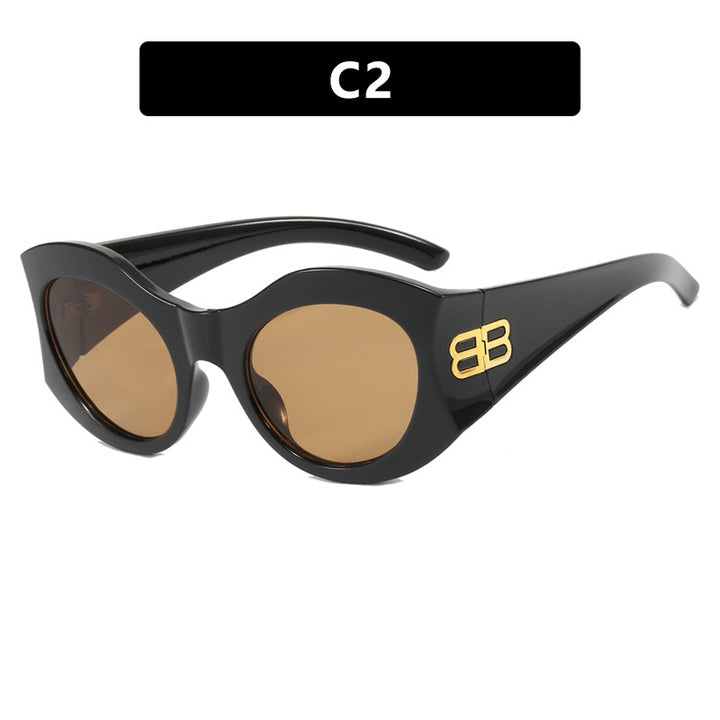 Ladies stylish Cat-Eye sunglasses with high-gloss design and protective lenses Stornfield