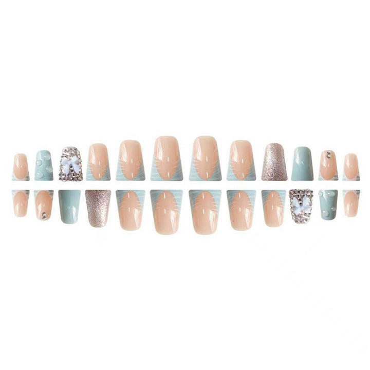 Decorative 3D Press-On Nail Extensions Stornfield