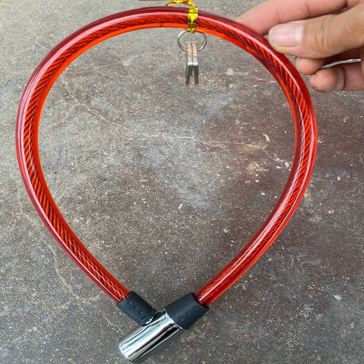 Heavy-Duty Bicycle Security Cable Lock System Stornfield