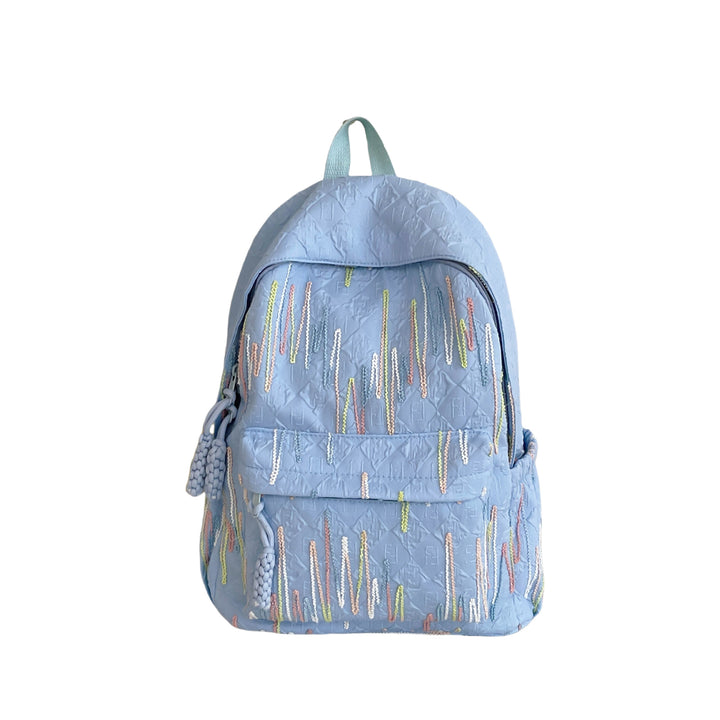 Patterned Backpack with Additional Compartments Stornfield