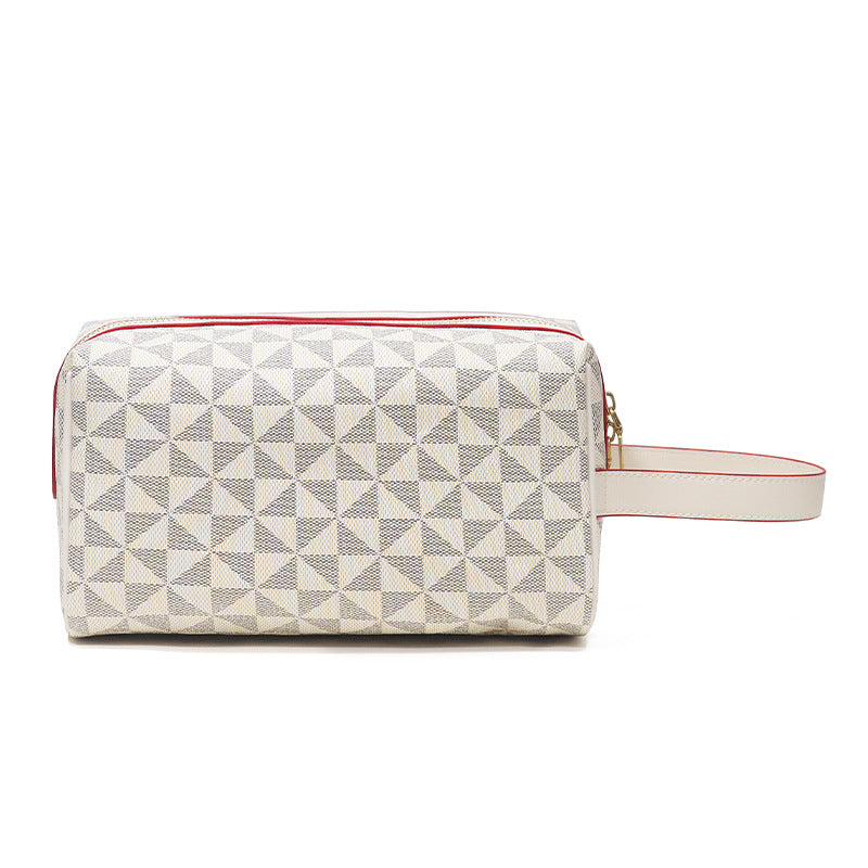 Stylish Geometric Pattern Cosmetic Bag
