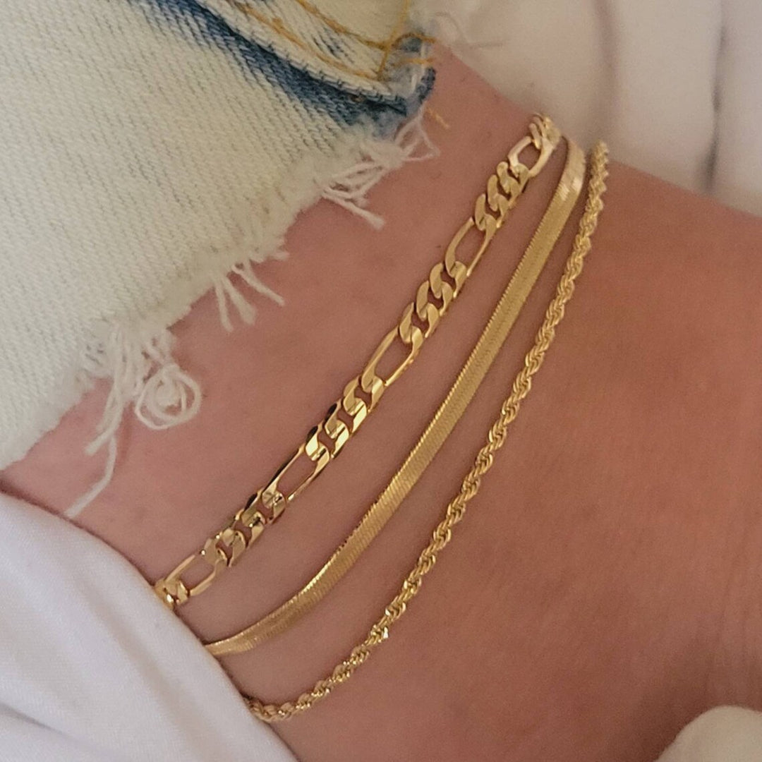 Elegant Double Chain Anklet Stornfield