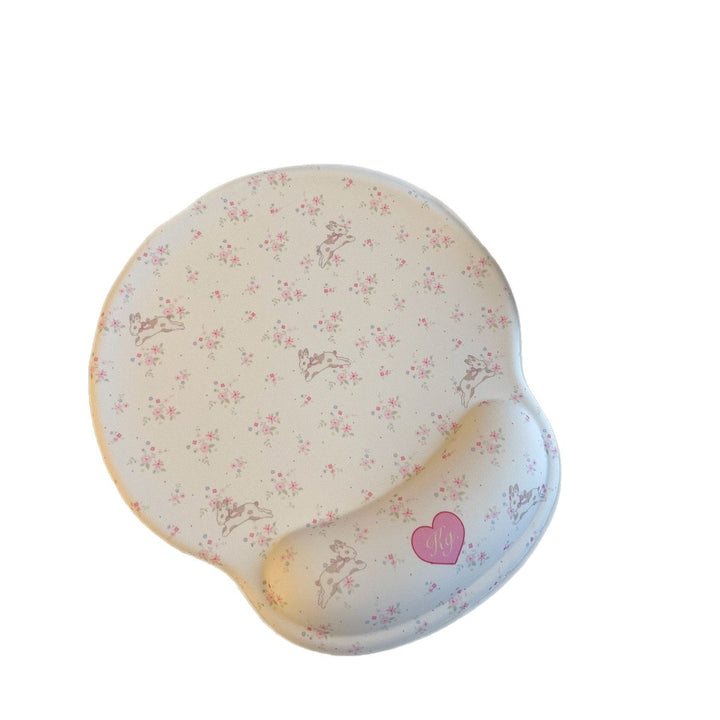 Stylish Floral Ergonomic Mouse Pad