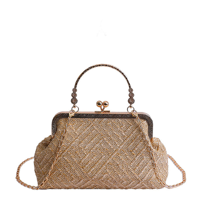 Vintage-Inspired Textured Crossbody Bag Stornfield