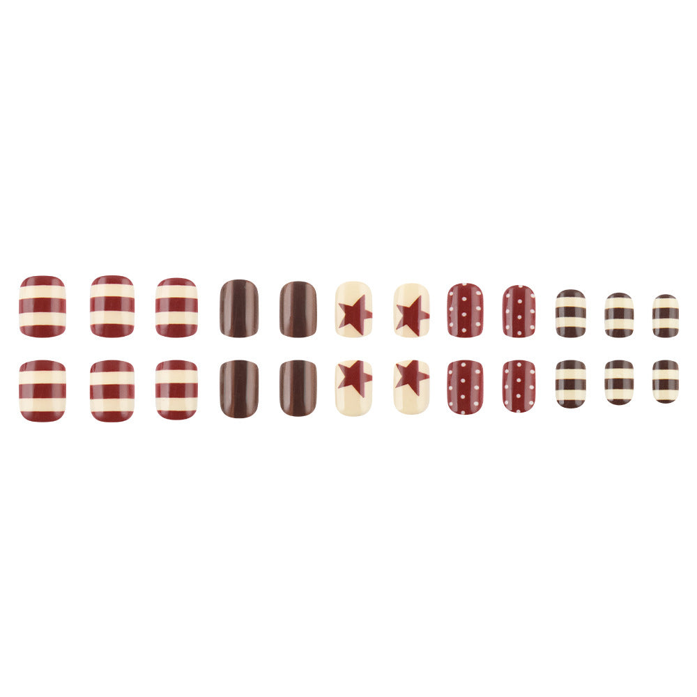 Festive Geometric Nail Art Set Stornfield