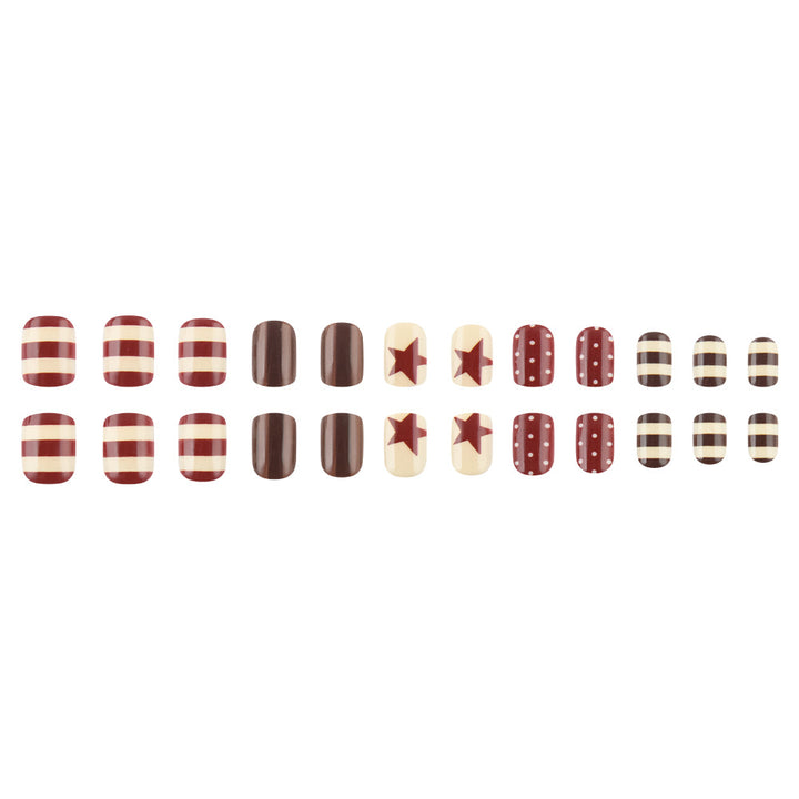 Festive Geometric Nail Art Set Stornfield