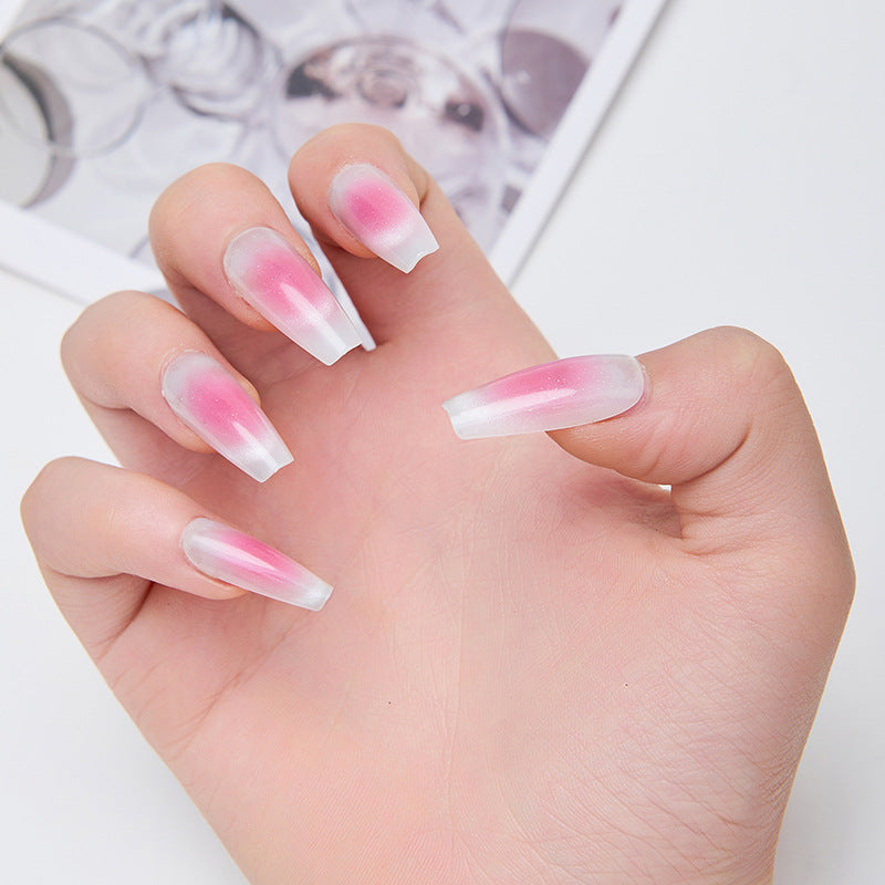 Artificial nails with soft ombre effect Stornfield